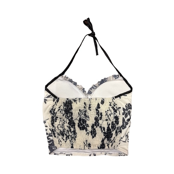 Floral Halter Top - size S - Picture 2 of 2